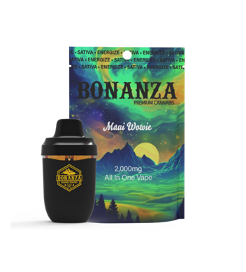 Photograph of product: Bonanza | Maui Wowie | All-In-One Vape 2g