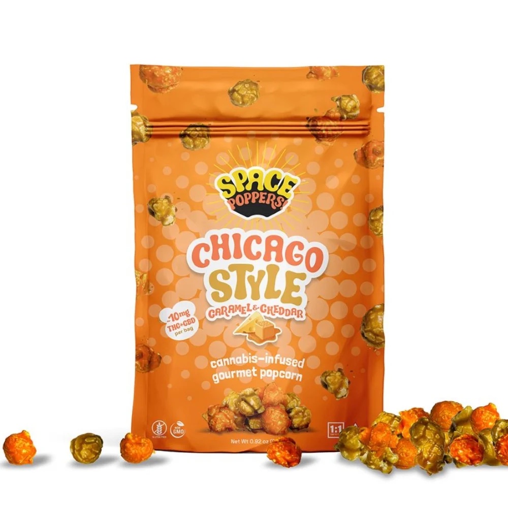 Photograph of product: Chicago Style 1:1 TH-oui:CBD - 10mg - Space Poppers