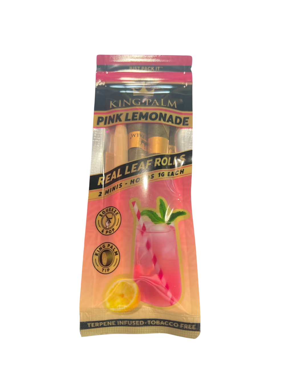 Photograph of product: King Palm Mini - Pink Lemonade 2pk