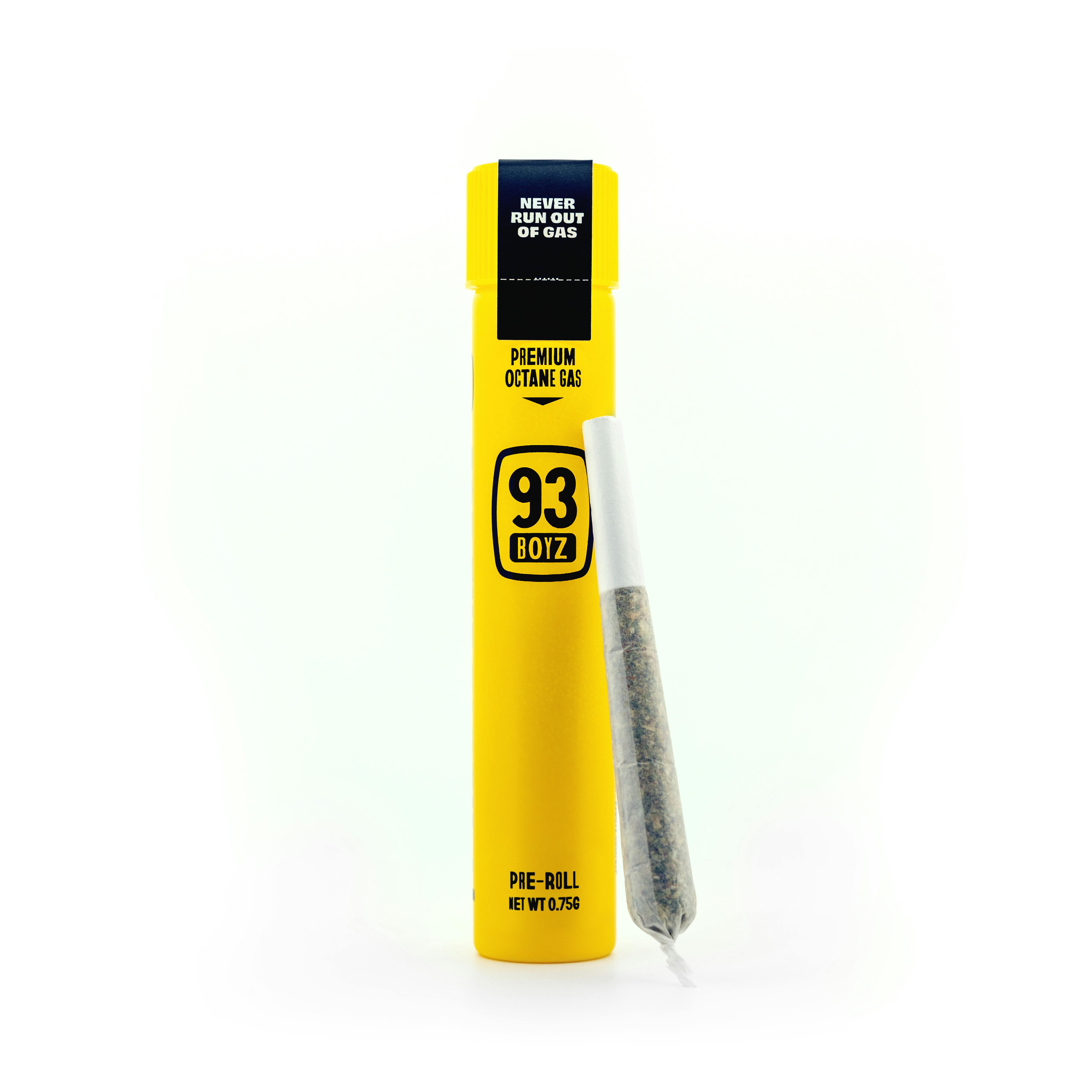 Photograph of product: 93 Boyz - Pre Roll - Jet Fuel