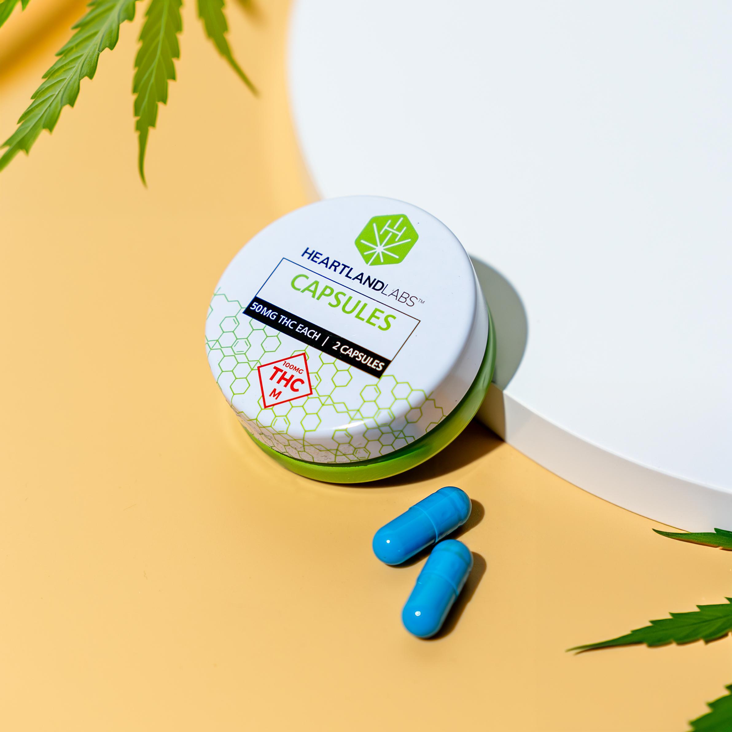 Photograph of product: Heartland | Capsules | 50mg 2pk