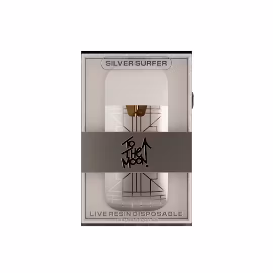 Photograph of product: All-in-One Live Resin Vape - Silver Surfer