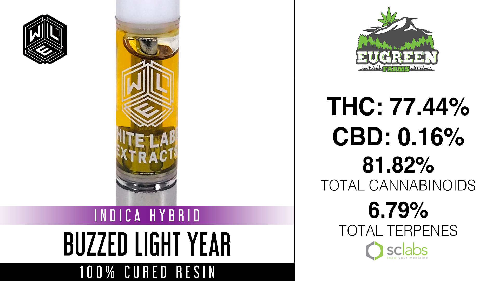 Photograph of product: Buzzed Light Year Cured Resin Cart