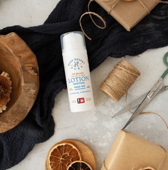 Photograph of product: 3.5oz 1:1 Menthol Clinical - Lotion - High Desert Pure