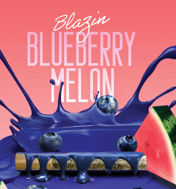 Photograph of product: Grasshopper   5 X Infused Pre Roll   Blazin Blueberry Melon