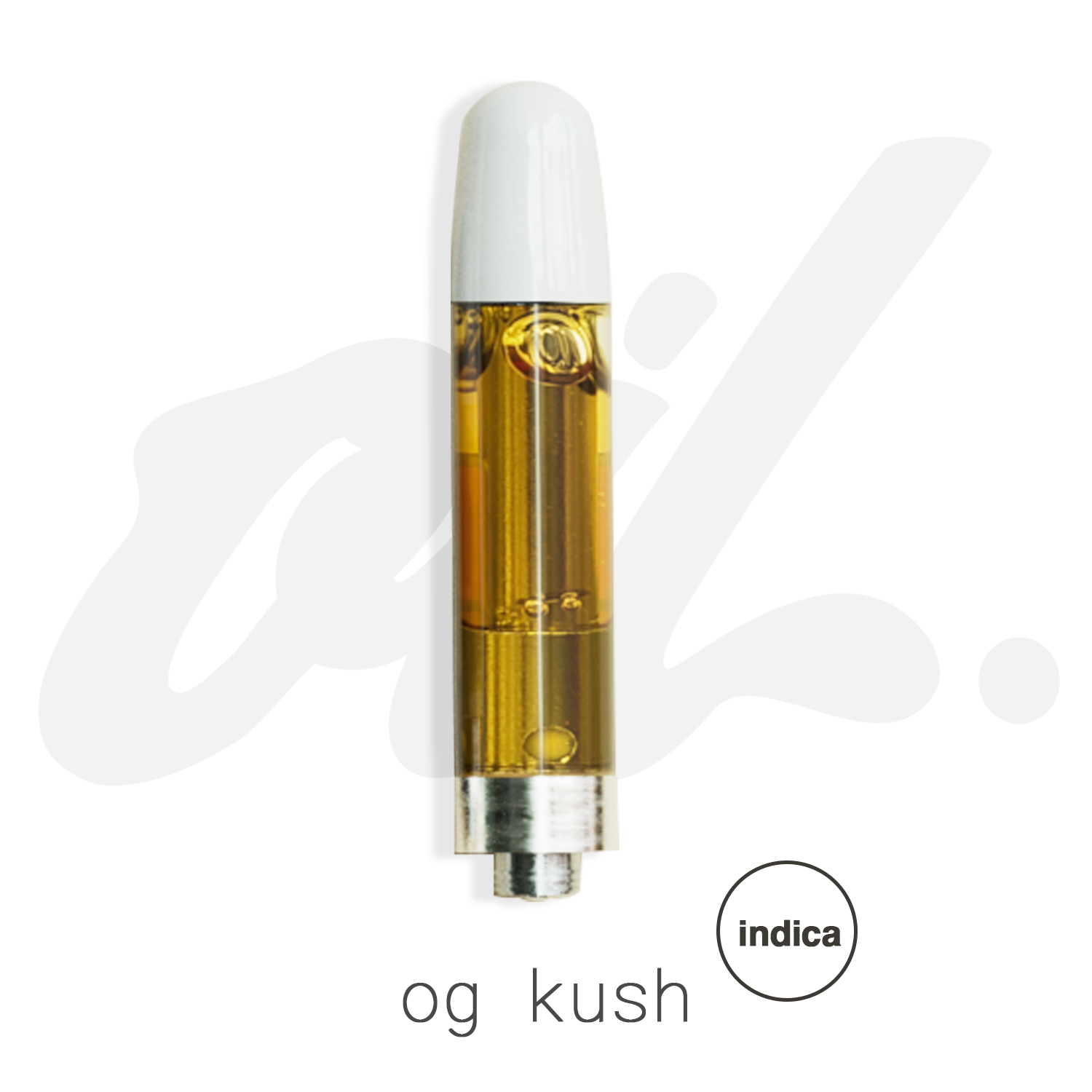 Photograph of product: Oil OG Kush Oui'd Cartridge 1000mg