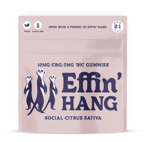 Photograph of product: 2:1 Social Citrus Oui'd Gummies (CBG:TH-oui) - 5mg/20pk