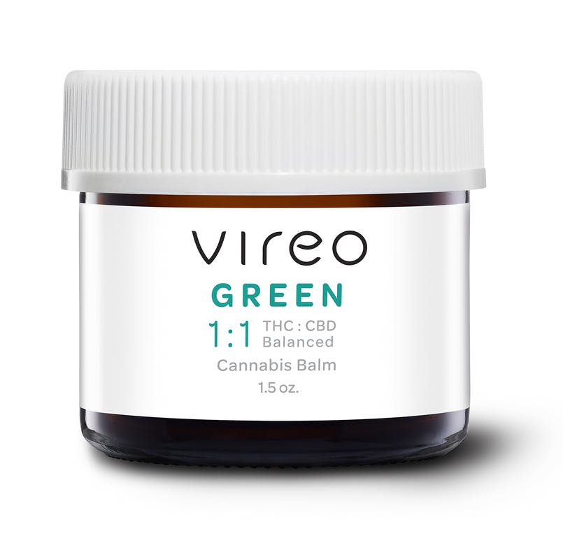 Photograph of product: Green Ratioed Hybrid Balm 50mg