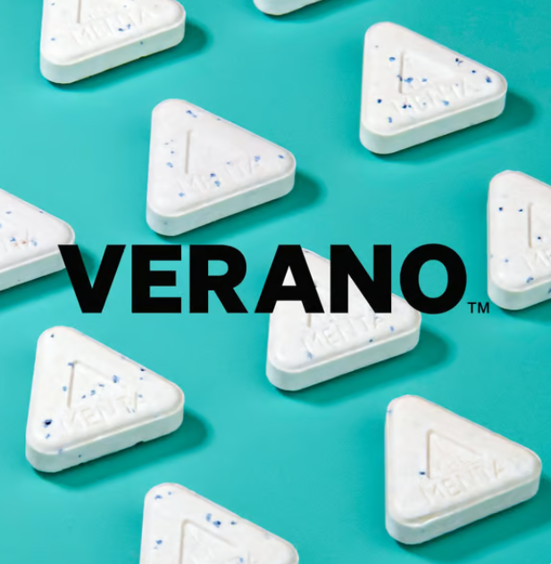 Photograph of product: Verano | Wintermint Mentholated Lozenge 20pk | 100mg (TH-oui Infused)