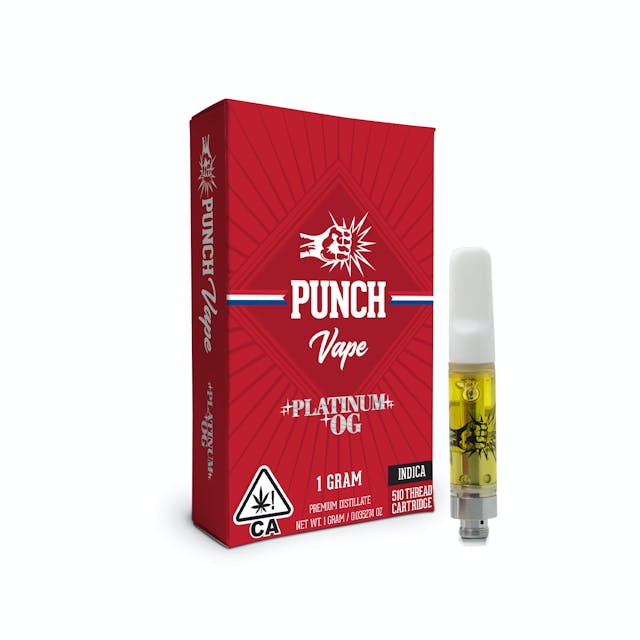 Photograph of product: Platinum OG | 1g Cartridge - 