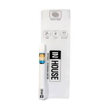Photograph of product: In House | Lemon Cheesecake 5:1 TH-oui:CBG Disposable Vape | .5g