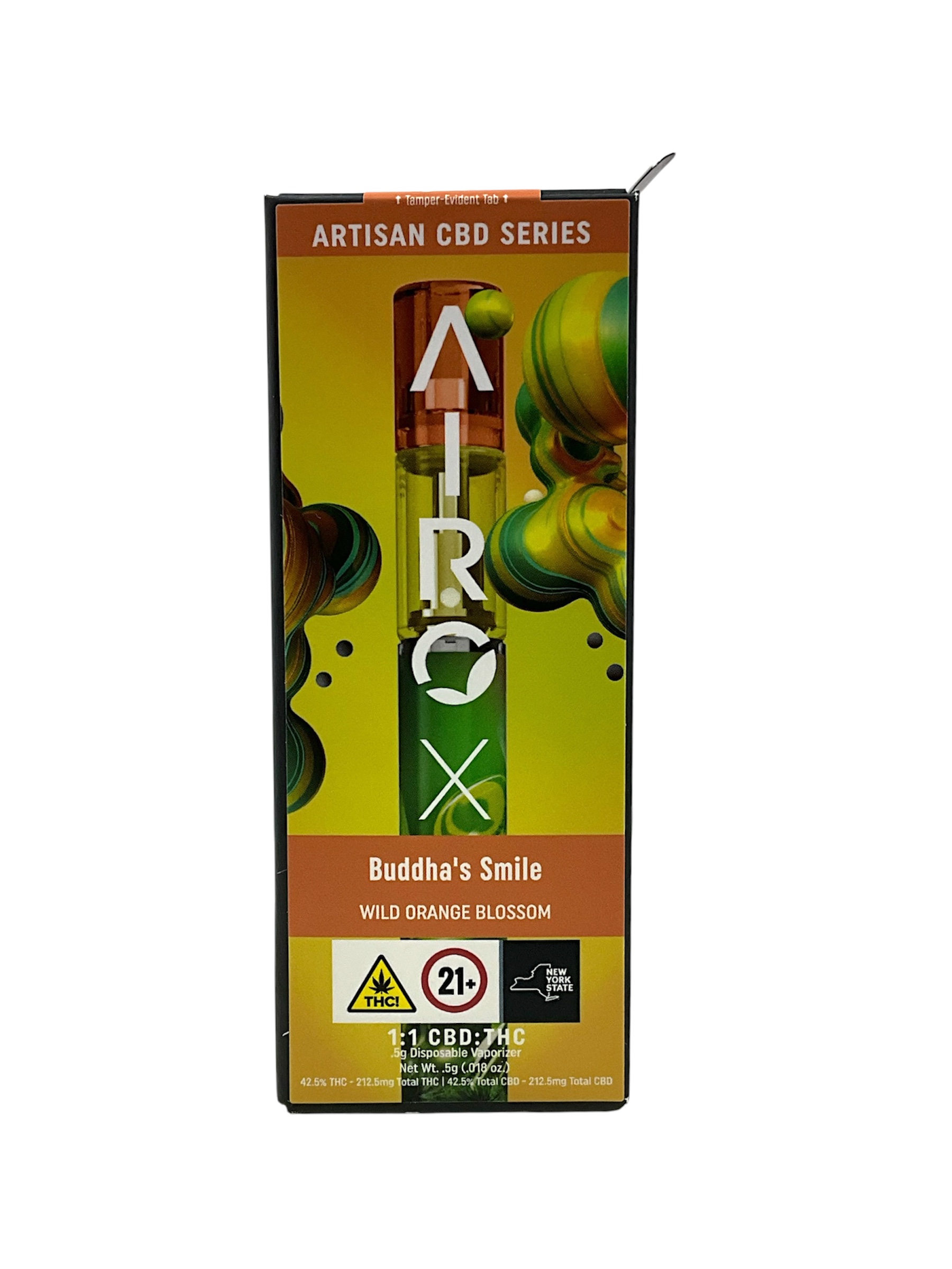 Photograph of product: Airo Artisan CBD Series Buddha's Smile Vape