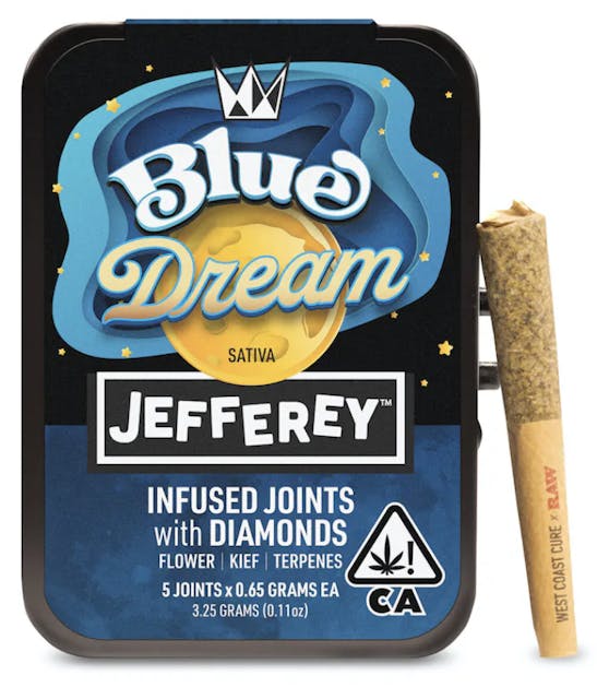 Photograph of product: Blue Dream - 0.65g (S) Jefferey - 5pk - Retail