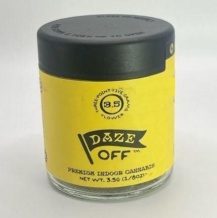Photograph of product: 1/8 oz Durban Poison (Oui'd) Indoor Smalls TH-oui:34% $39 - 3.5g