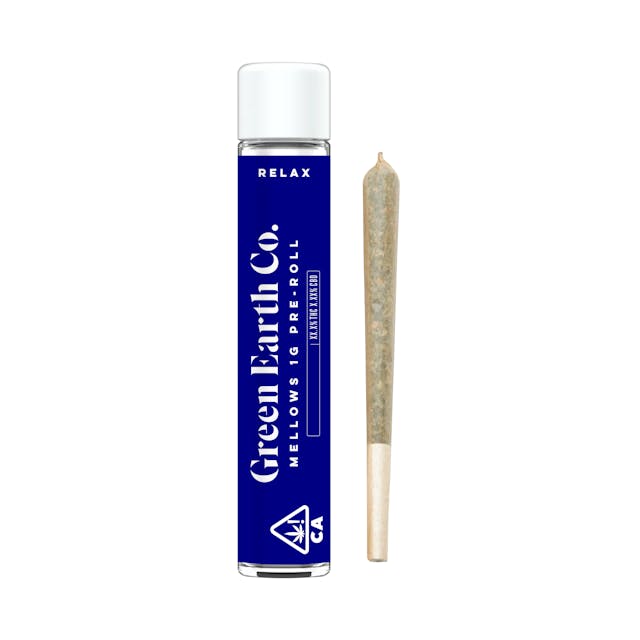 Photograph of product: GEC Mellows Tube | Rare Zkittlez Pre-Roll - 1g - 
