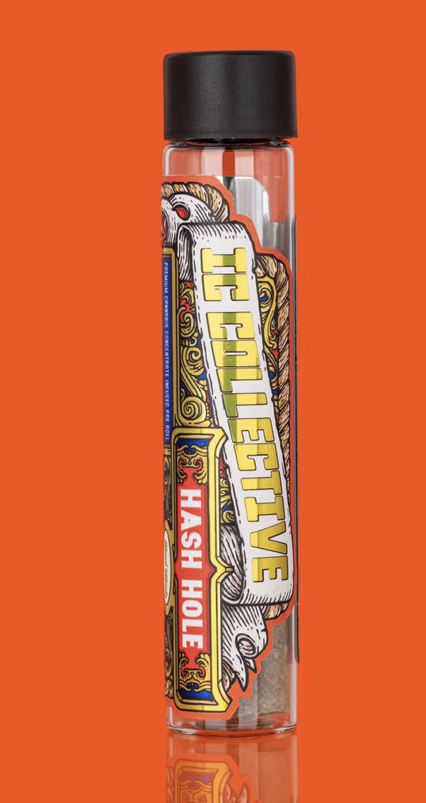 Photograph of product: IC Collective 1.8g Rosin Infused au chocolat Hole - Chem D X One Way