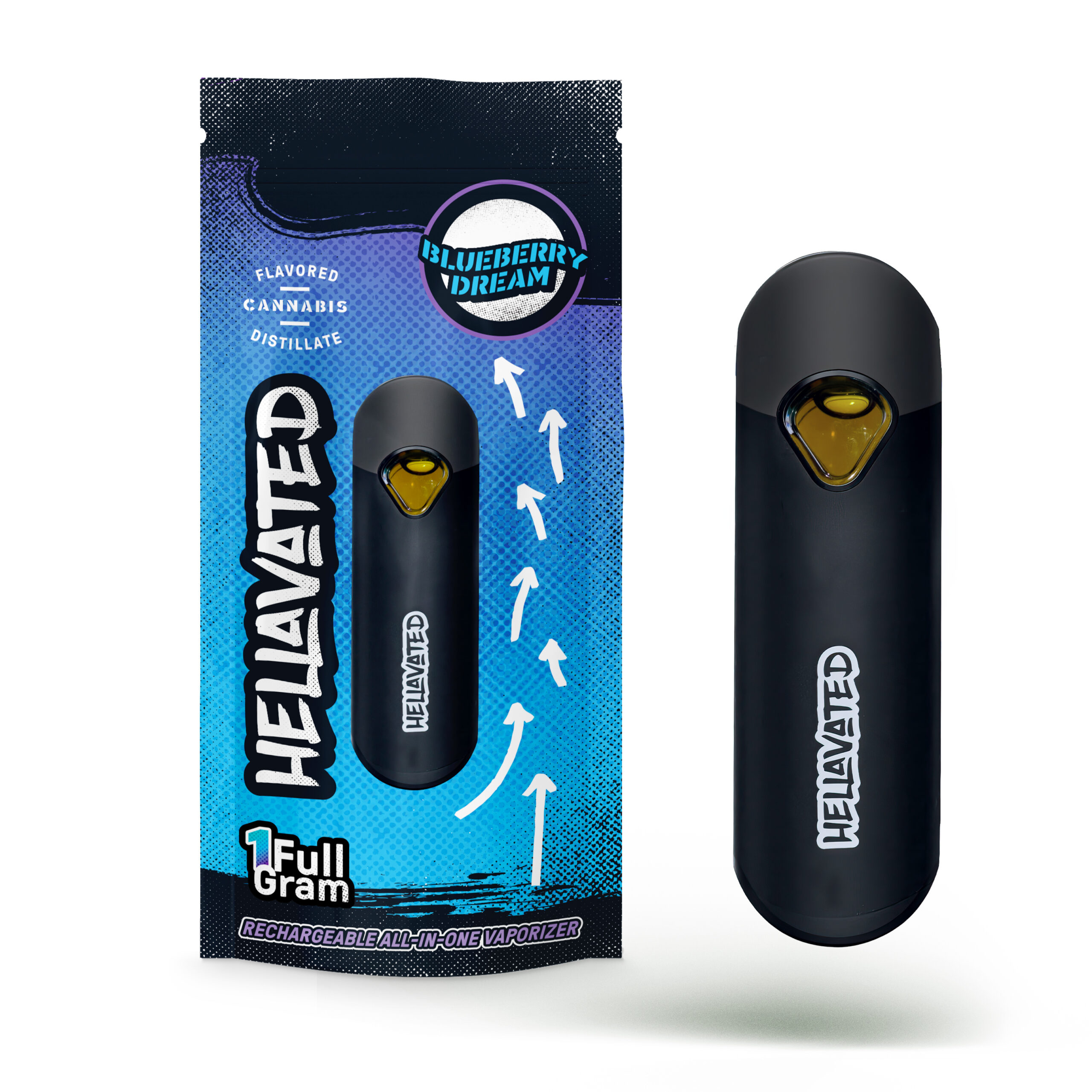 Photograph of product: Hellavated | Blueberry Dream Infused Blunt