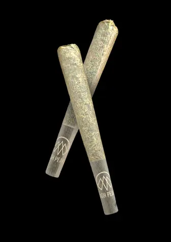 Photograph of product: HIGH PEAKS | PRE-ROLL JOINT | SLAPZ | 2PK