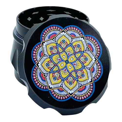 Photograph of product: 4 Piece Mandala Grinder with Kief Tool