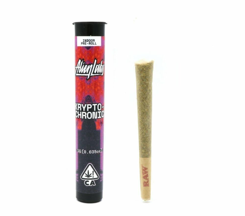 Photograph of product: Krypto Chronic Preroll (1pk)