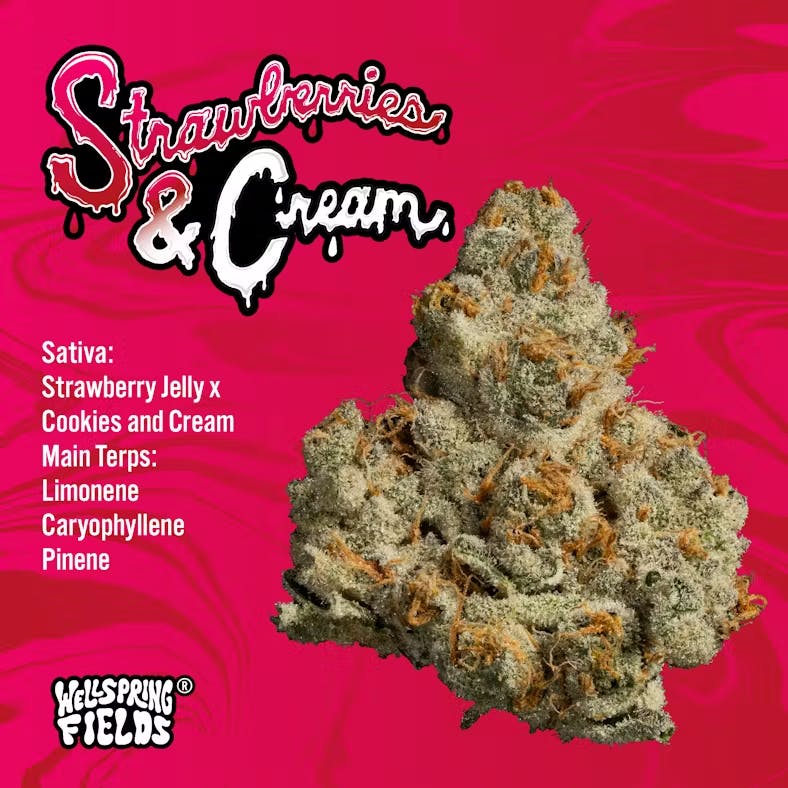 Photograph of product: Strawberries & Cream | 2.83g - 