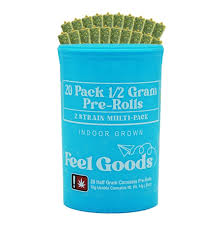 Photograph of product: 20pk Pink Certz + Purple Pom - Preroll Pack - Feel Goods