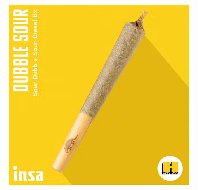 Photograph of product: Dubble Sour |  Preroll | 1g