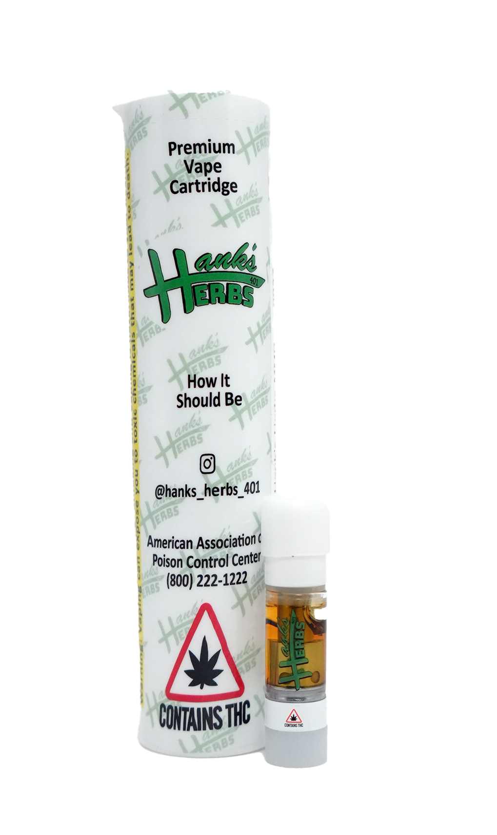 Photograph of product: Irish Punch - 0.5g Cured Resin Vape Cart