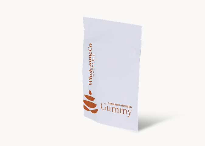 Photograph of product: WholesomeCo Blueberry Marshmallow Diamond Gummies 10 Pack 600mg