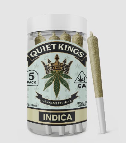 Photograph of product: Glaciers OG Pre-rolls 0.5g | 5pk | 2.5g - Sales Floor