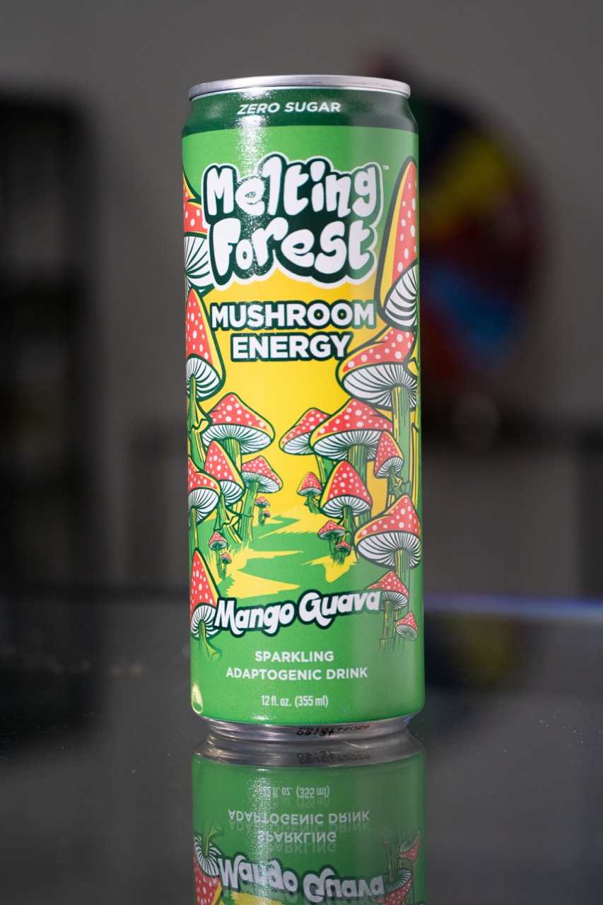 Photograph of product: MELTING FOREST - ENERGY DRINK - MANGO GUAVA