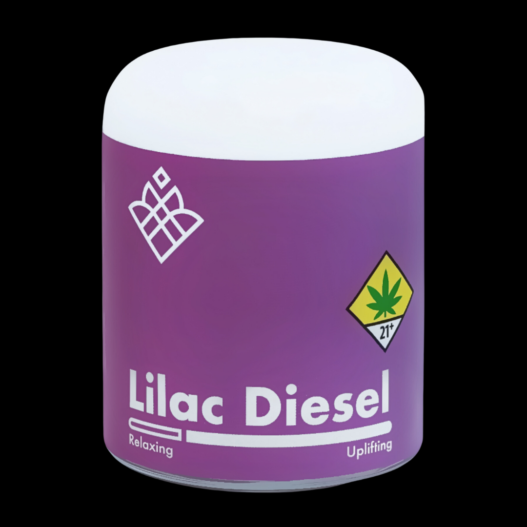 Photograph of product: Lilac Diesel Flower Good Earth Oui'd - 3.5g