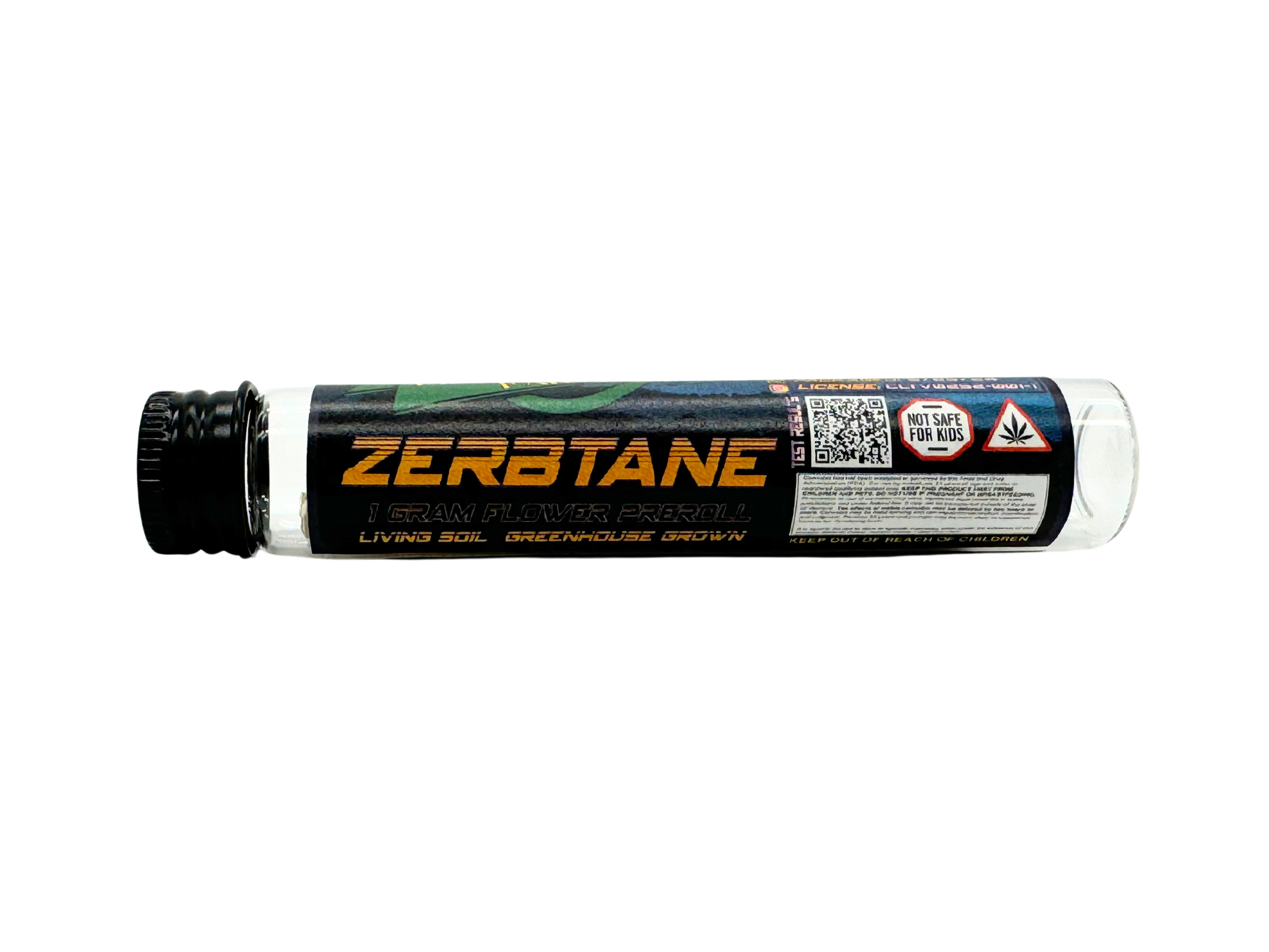 Photograph of product: Zerbtane Preroll 1g