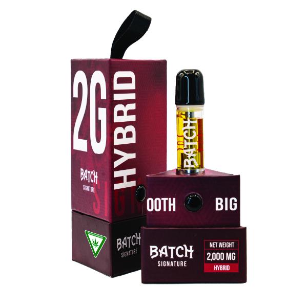 Photograph of product: Batch 24K Gold Punch 510 Cartridge | 2g