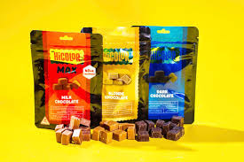 Photograph of product: HiColor 10mg Dark Chocolates - 100mg