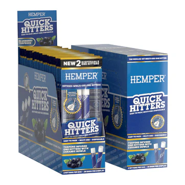 Photograph of product: Hemper: Accessories | Quick Hitter | Blue Berry