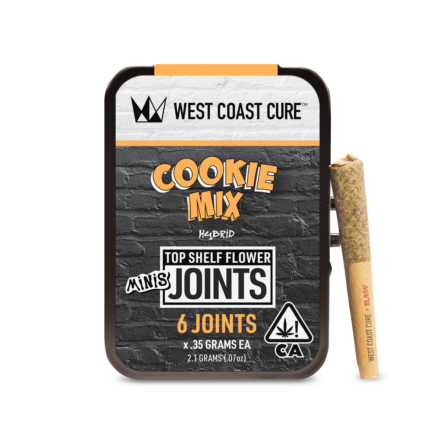 Photograph of product: Mini preroll 6pk | Cookie Mix | 2.1g