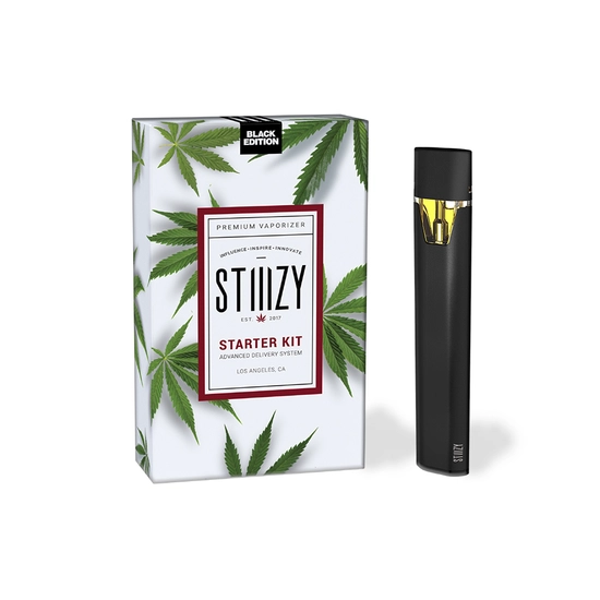 Photograph of product: Battery - Stiiizy - Black Starter Kit