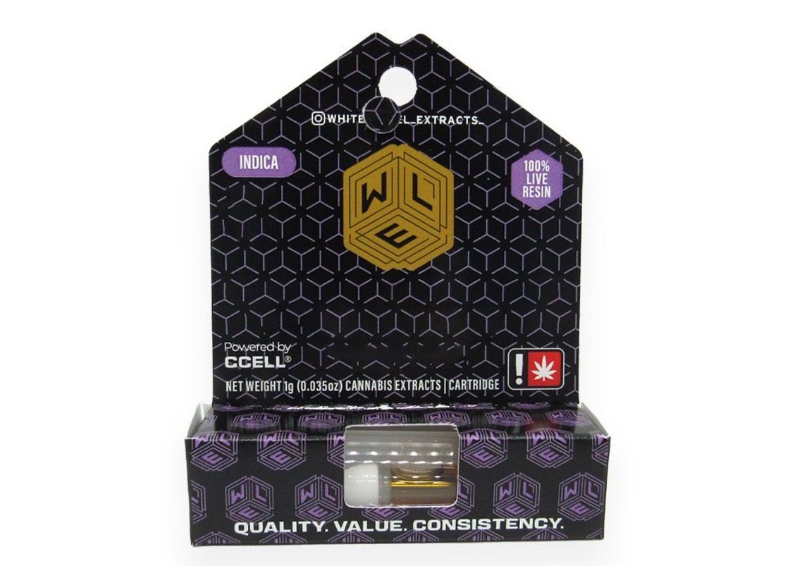 Photograph of product: Live Resin Cartridge | Blueberry Pancakes | 1g