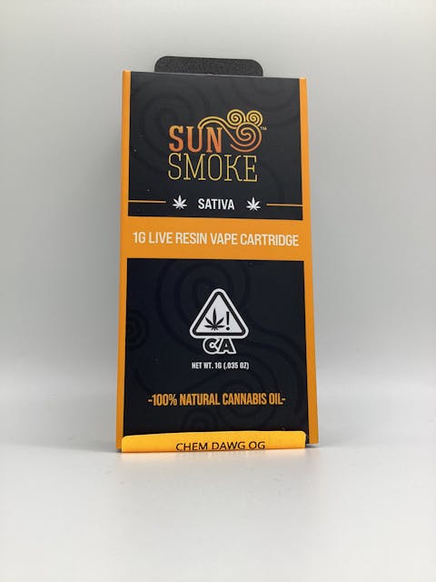 Photograph of product: Chem Dawg OG - Live Resin Vape - 1g - 