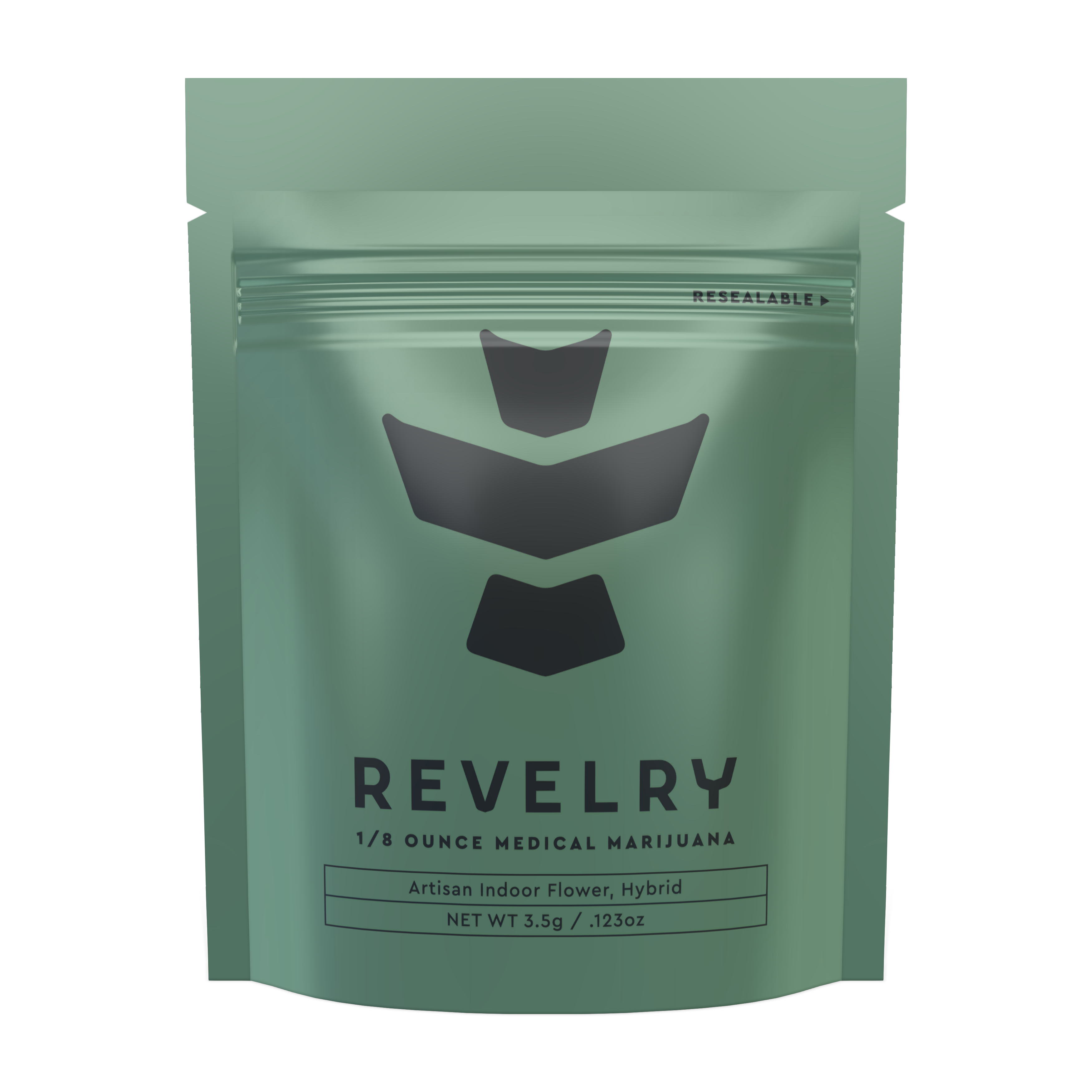 Photograph of product: Revelry Papaya Moose (H) Flower 3.5g