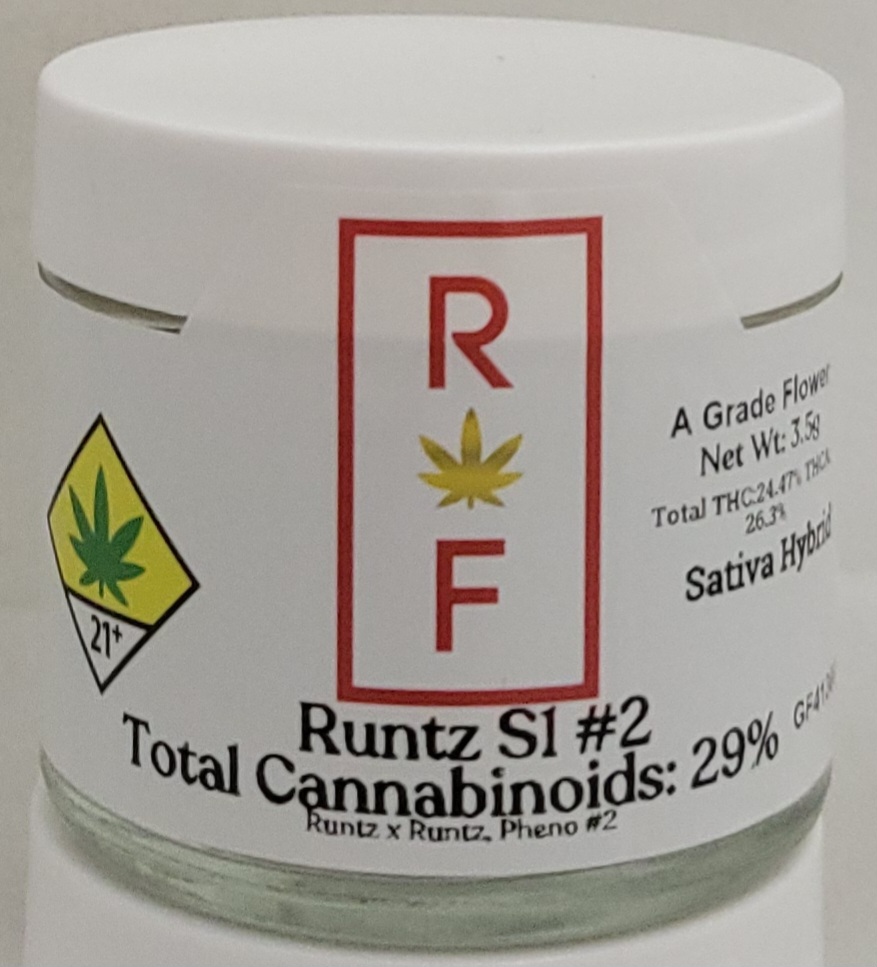 Photograph of product: Runtz S1 #2 | 3.5g *General Use Compliant*