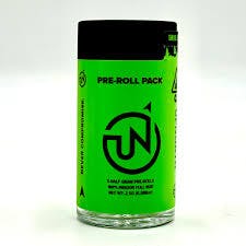 Photograph of product: Up North 5pk Pre-rolls - Peanut Butter Breath (I)
