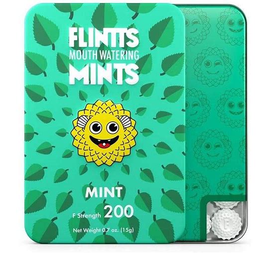 Photograph of product: Flintts Mints | Mint | F strength 100