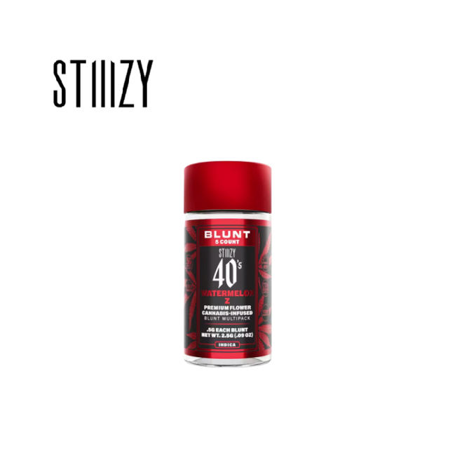 Photograph of product: WATERMELON Z .5G INFUSED MINI BLUNT 5 PACK