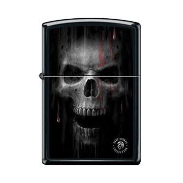 Photograph of product: Zippo | Anne Stokes Blurred Skull | Lighter