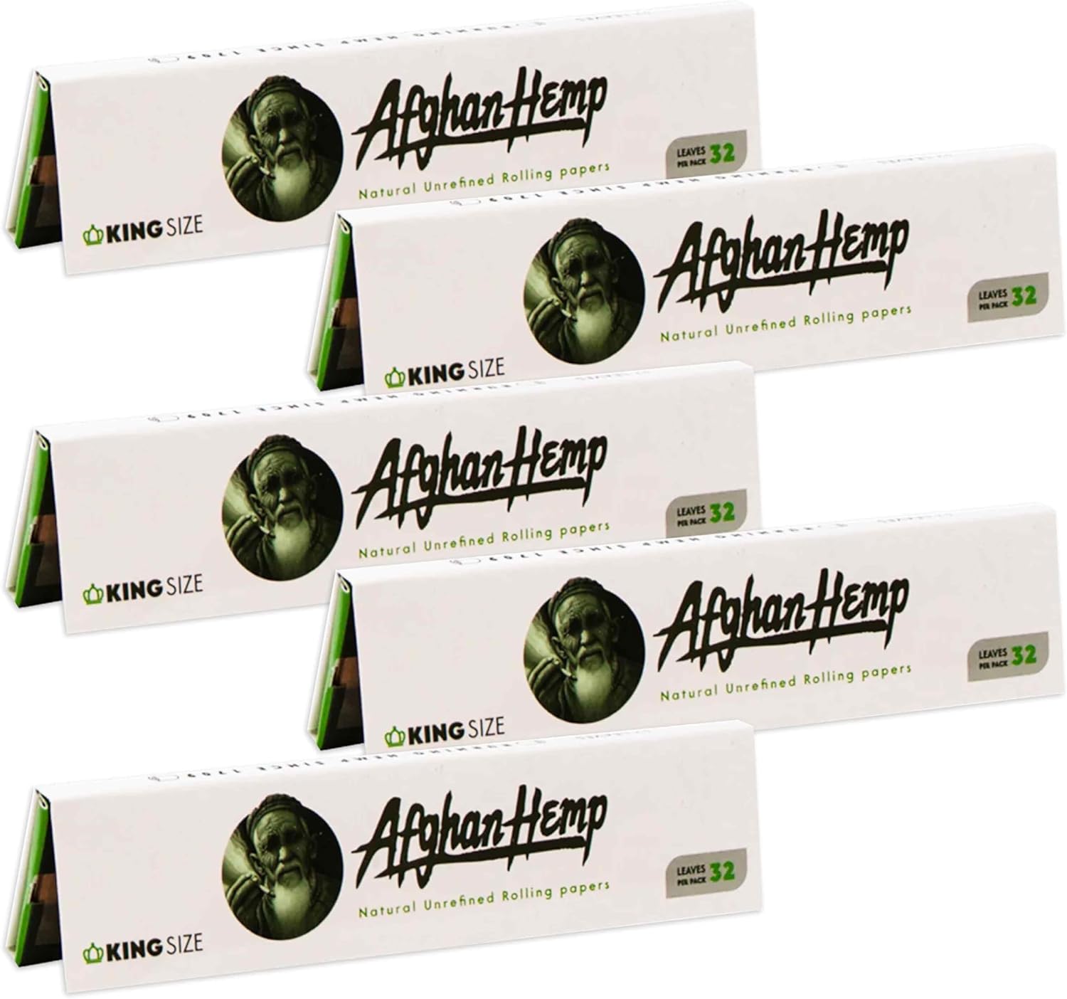 Photograph of product: Afghan Hemp   King Size Natural Hemp Rolling Papers