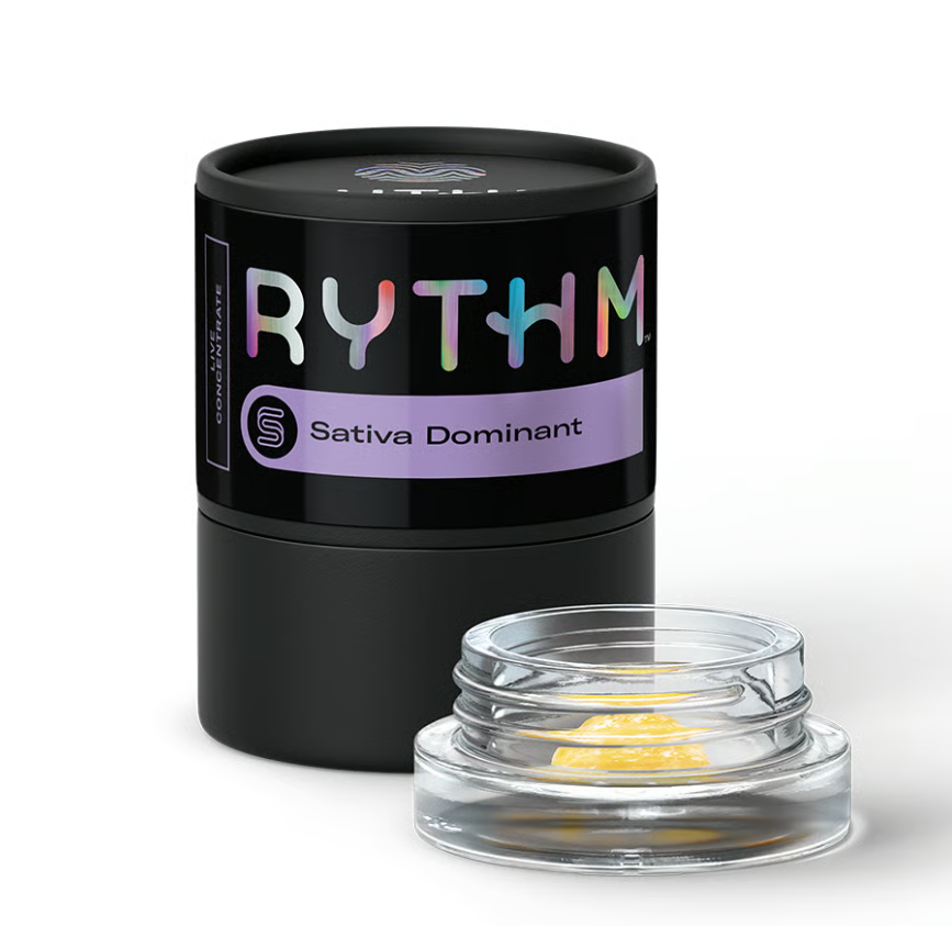 Photograph of product: Rythm | 1g | Concentrates | Live Resin | White Durban