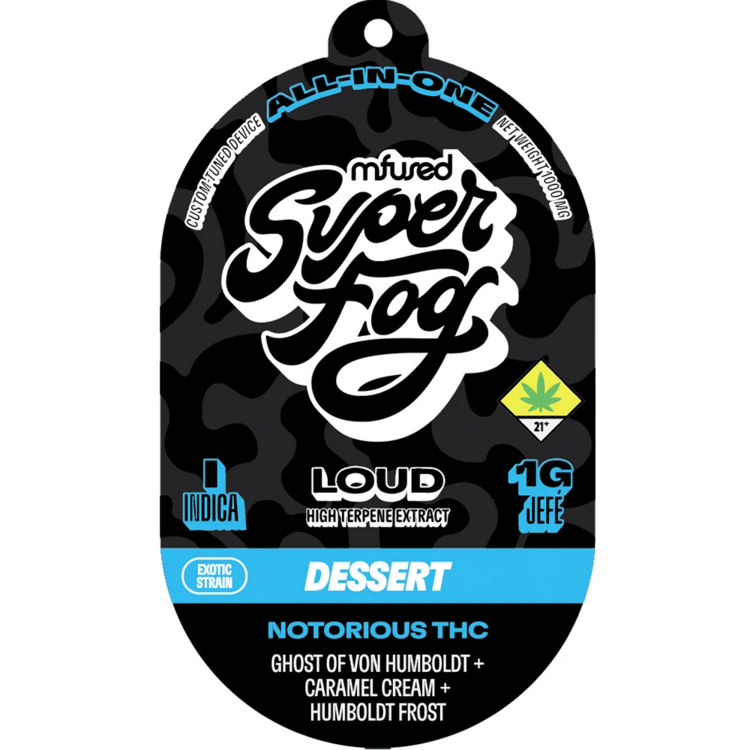 Photograph of product: Disposable Vape Loud Dessert Notorious TH-oui (High Terpene Extract)