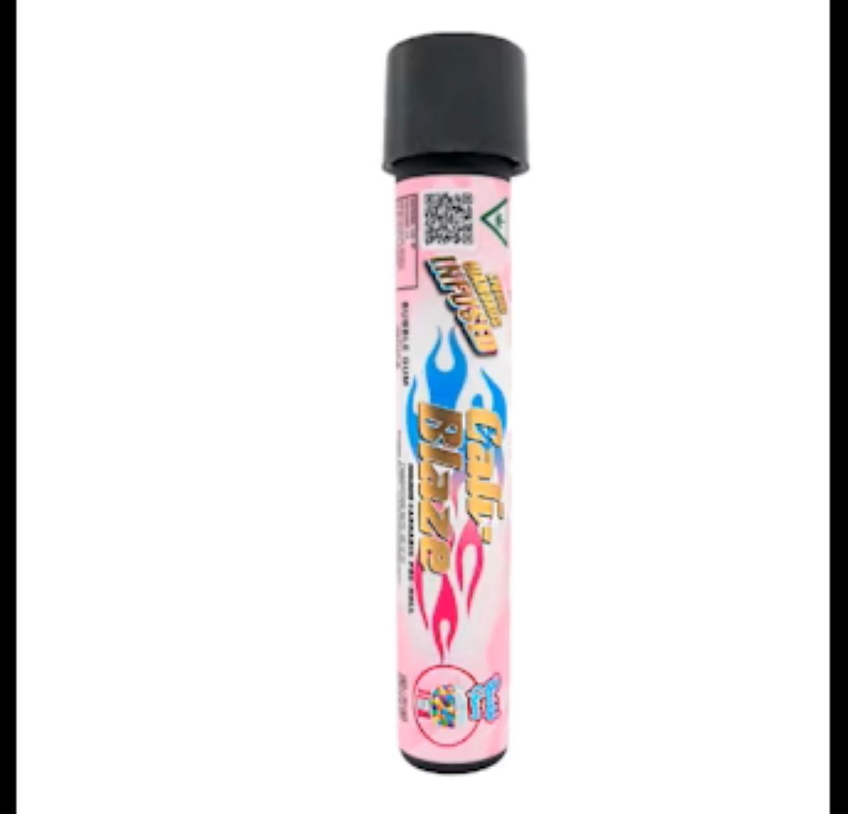 Photograph of product: CALI-BLAZE | BUBBLE GUM | LIQUID DIAMOND INFUSED PREROLL